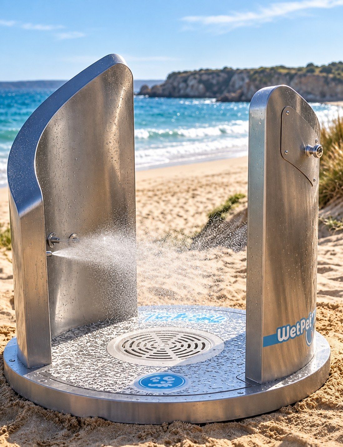 Diffuseurs à eau pulvérisée de la douche WetPet Wall