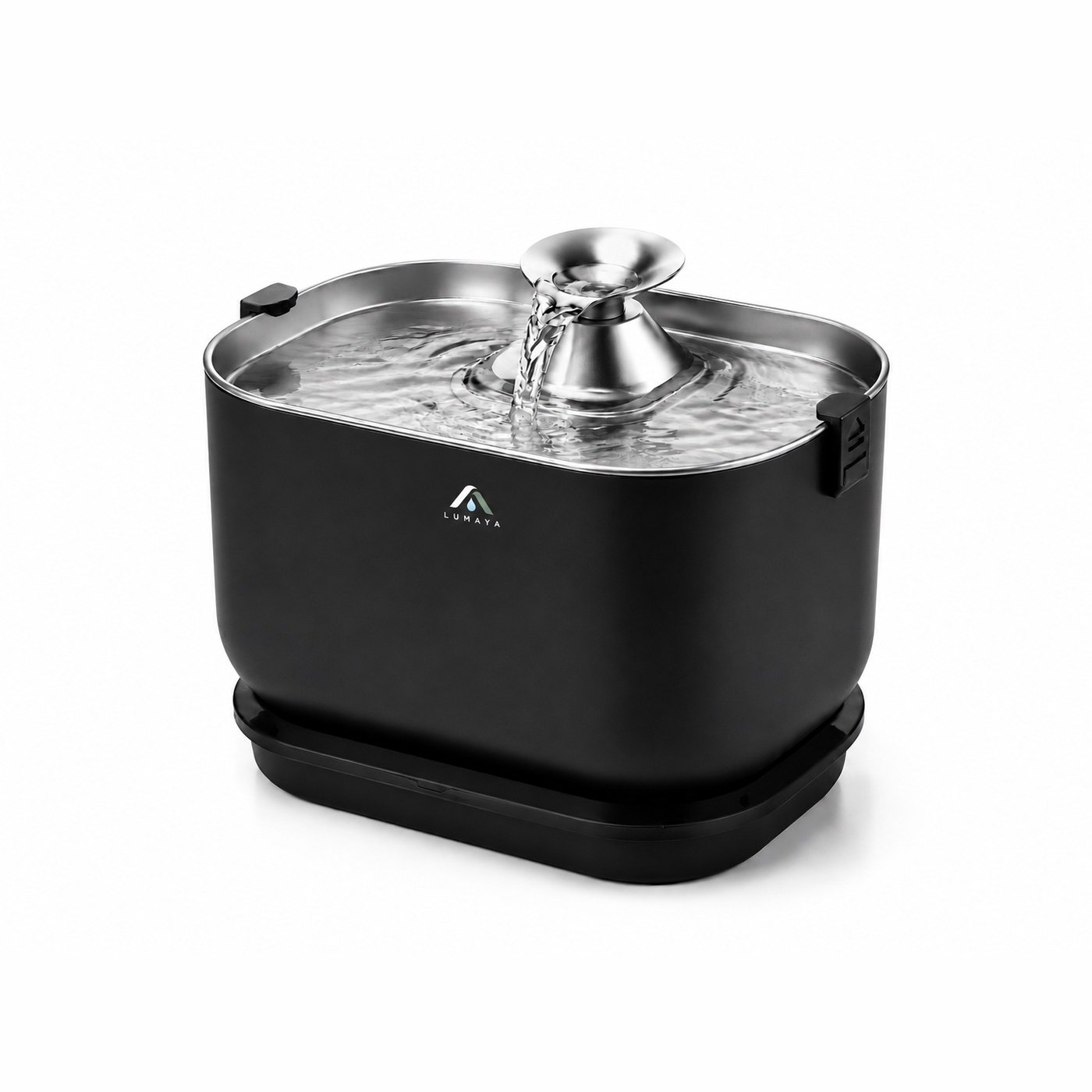 Fontaine automatique pour chat LUMAYA inox 2,5 L
